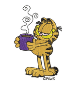 Garfield 03 - Embroidery Design - FineryEmbroidery